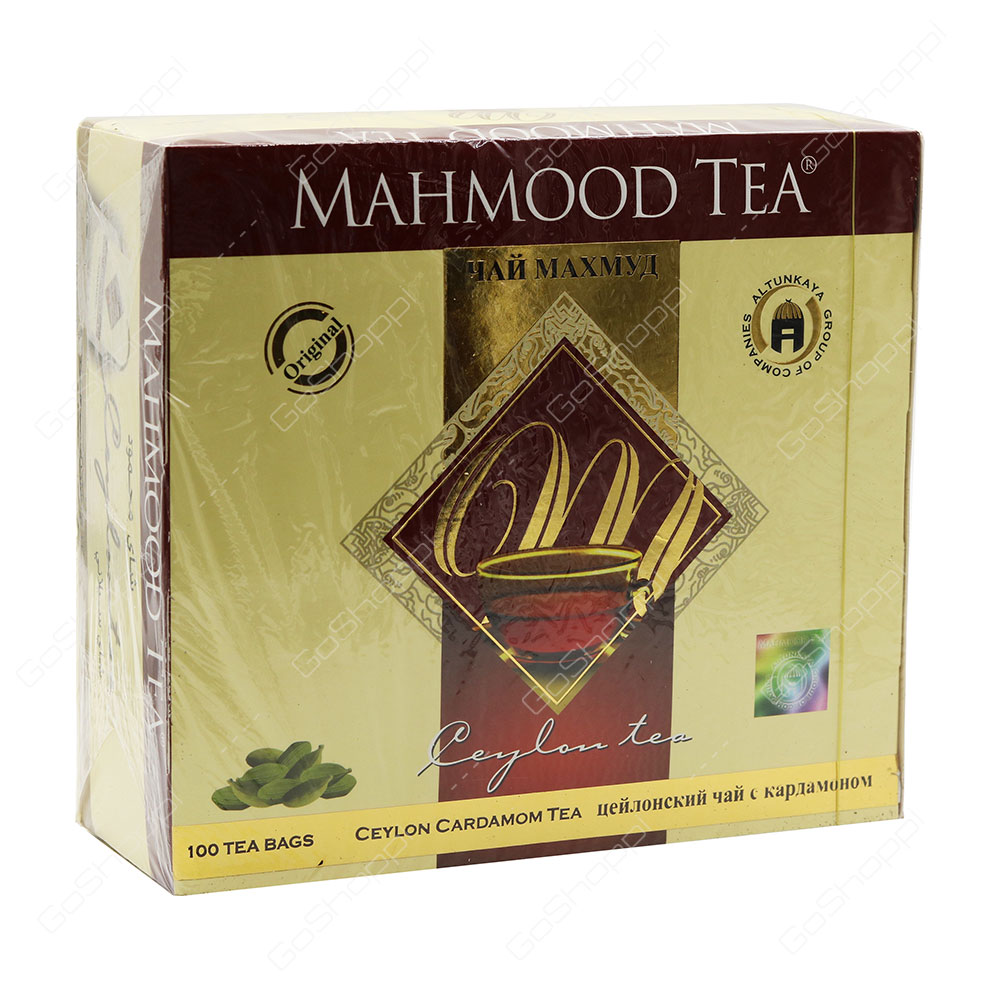 Mahmood Tea Ceylon Cardamom Tea Bags 100 Bags - Buy Online