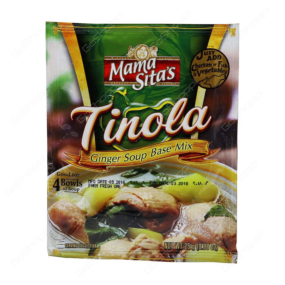 Mama Sitas Tinola Ginger Soup Base Mix 25 g