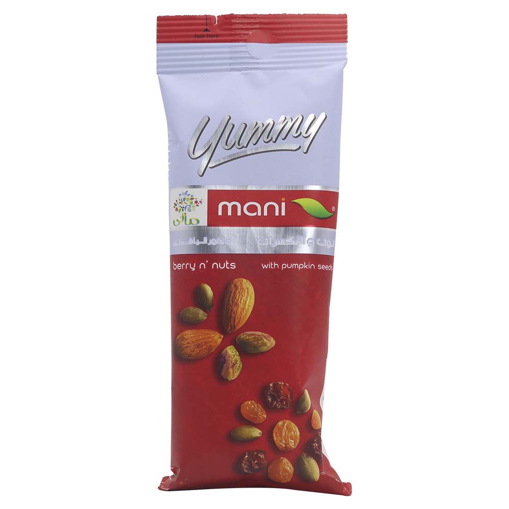 Mani Yummy Berry N Nuts With Pumpkin Seeds 45g