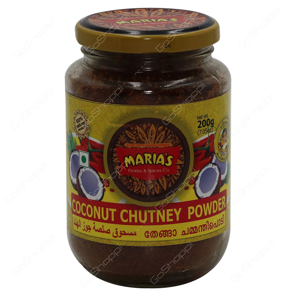 Marias Coconut Chutney Powder 200 g
