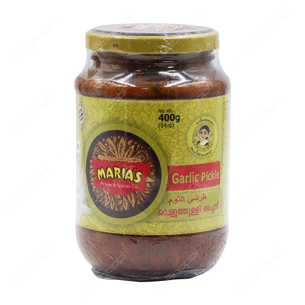 Marias Garlic Pickle 400 g