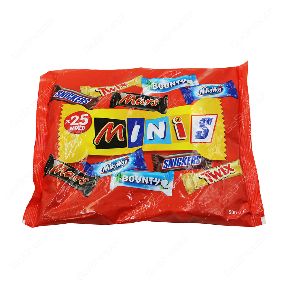 Mars Mixed Minis 25X 500 g