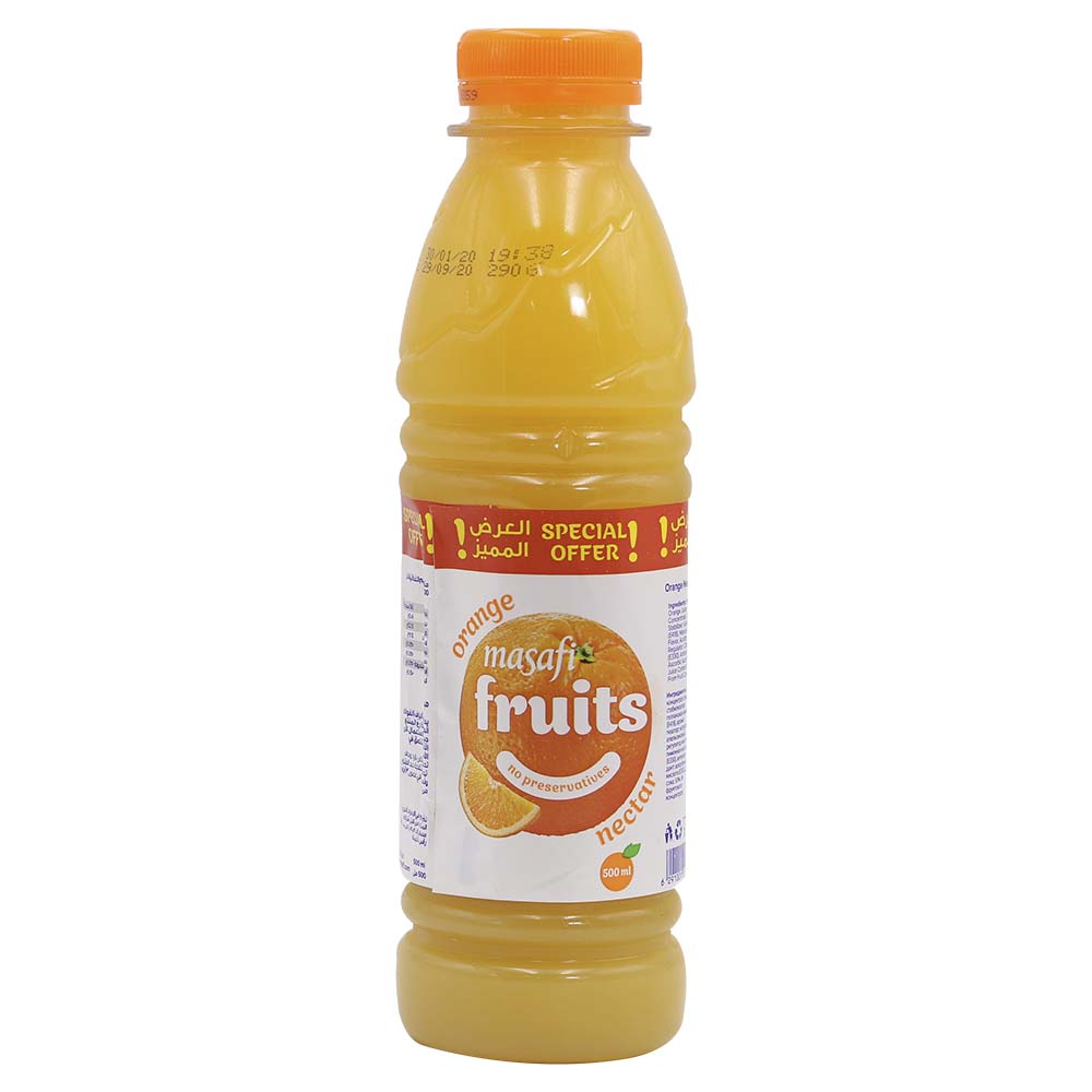Masafi Fruits Orange Nectar Juice 500ml