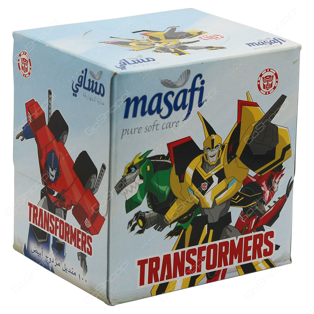 Masafi Transformers Pure Soft Care Tissues 100 Tissues