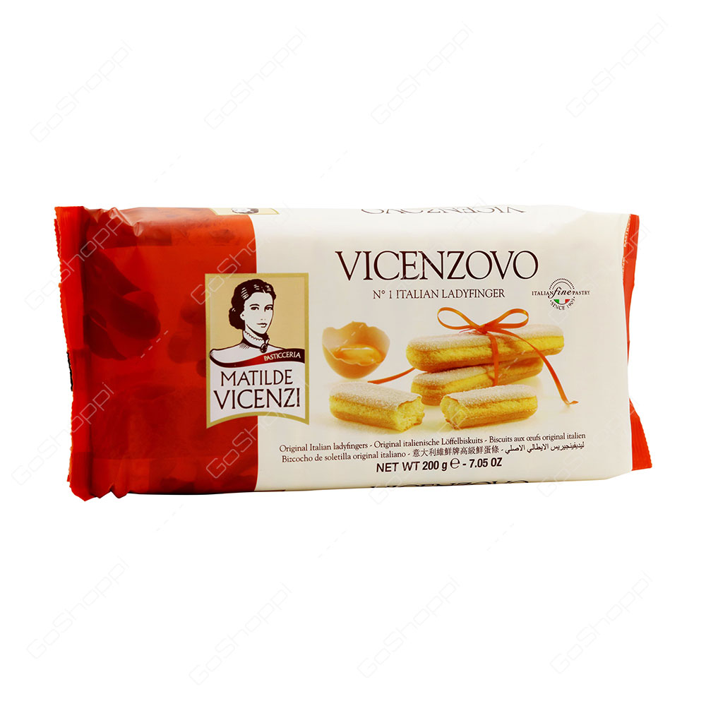 Matilde Vicenzi Vicenzovo Original Italian Ladyfingers 200 g