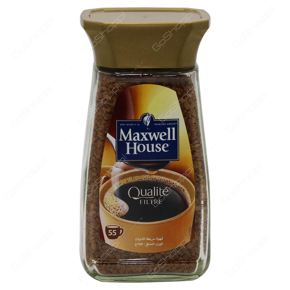 Maxwell House Qualite Filtre Coffee 100 g