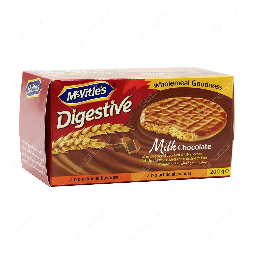 McVities Digestive Milk Chocolate Biscuits 200 g
