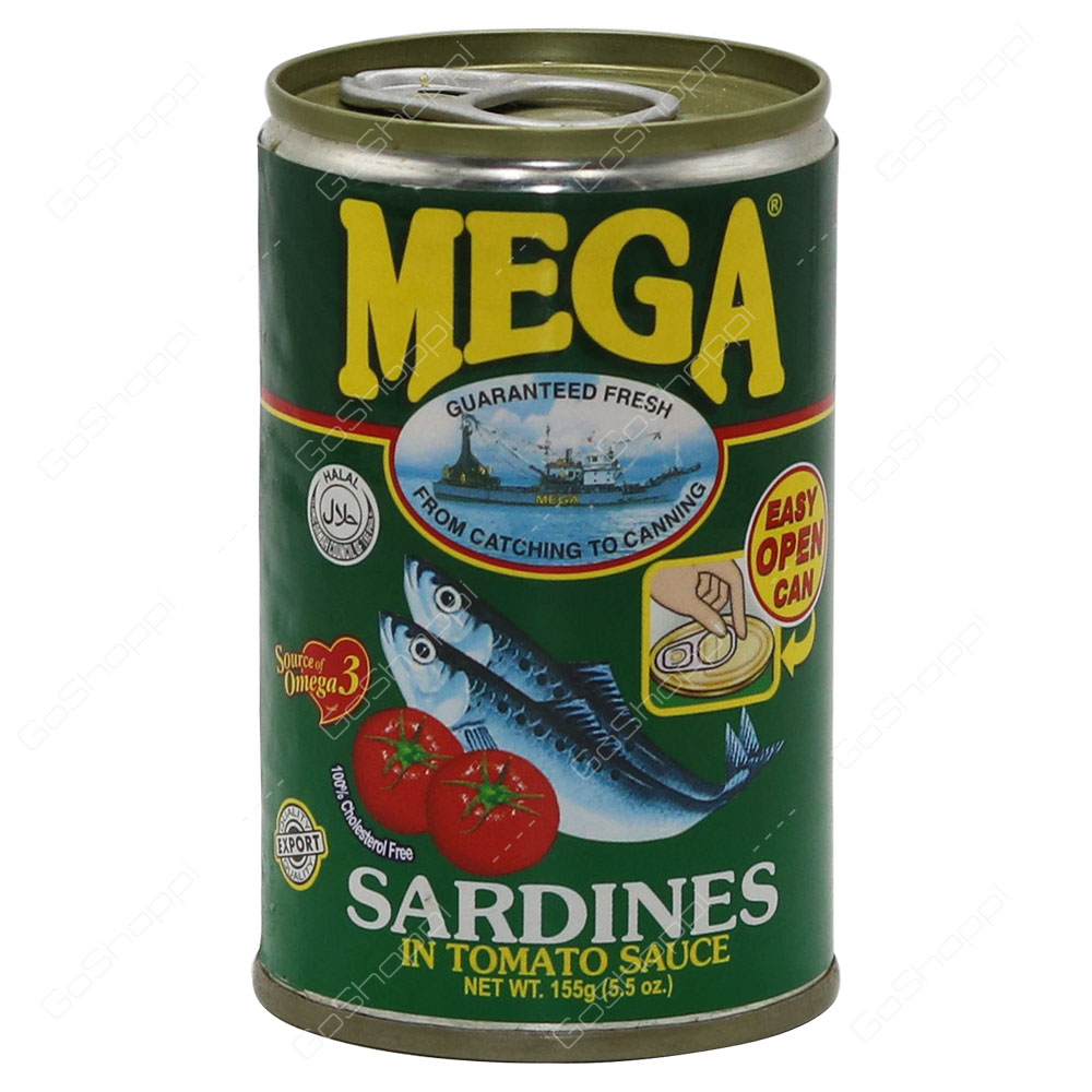 Mega Sardines In Tomato Sauce 155 g