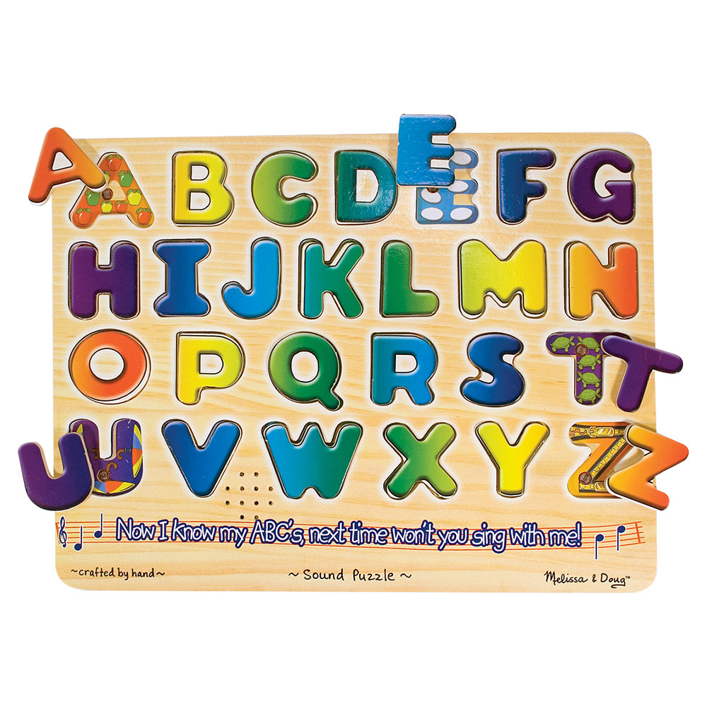 melissa and doug talking alphabet puzzle