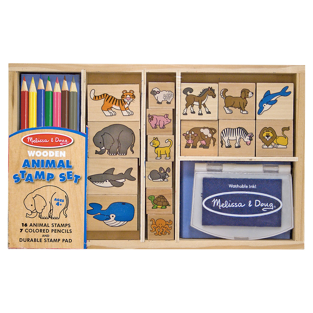 Melissa And Doug Animal Stamp Set