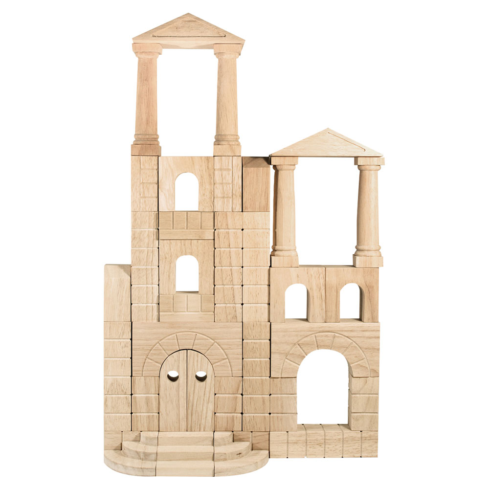 Melissa And Doug Architectural Wooden Unit Block Set