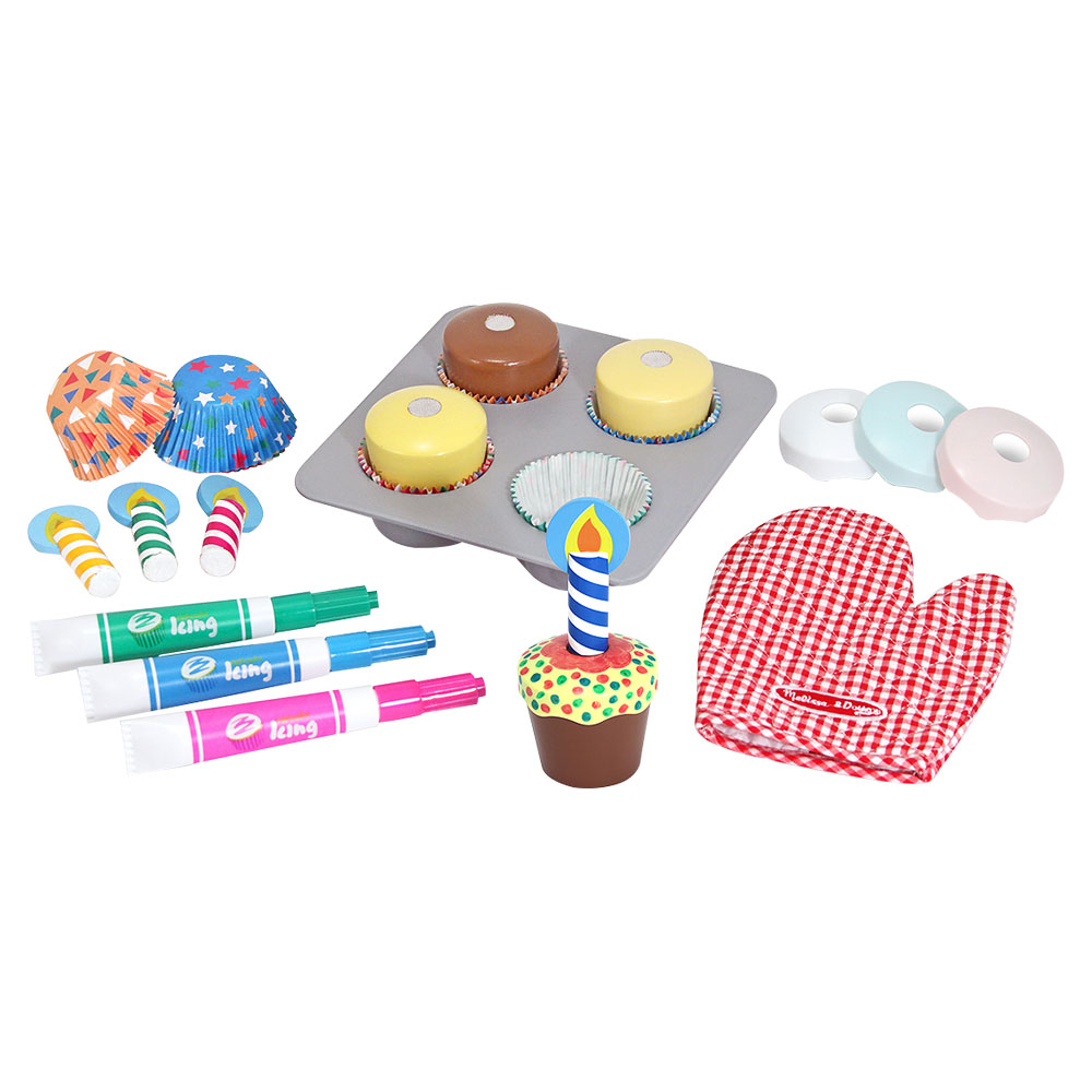 Melissa And Doug Bake And Decorate Cupcake Set