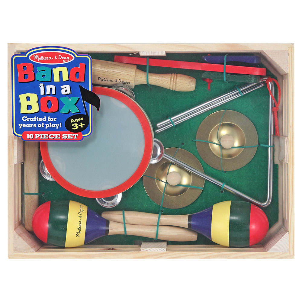 Melissa And Doug Band In A Box 10 Piece Set
