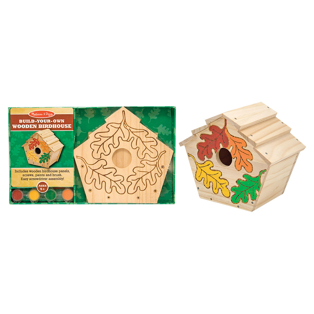 Melissa And Doug Build-Your-Own Wooden Birdhouse