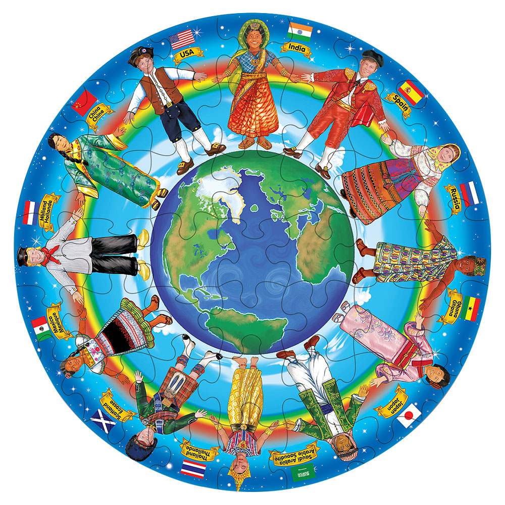 Melissa And Doug Children Of The World Floor Puzzle