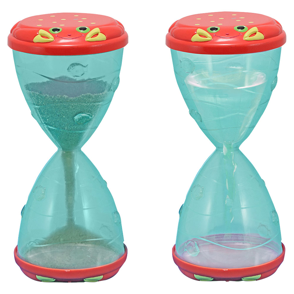 Melissa And Doug Clicker Crab Hourglass Sifter And Funnel