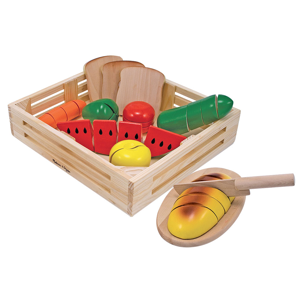 Melissa And Doug Cutting Food Wooden Set