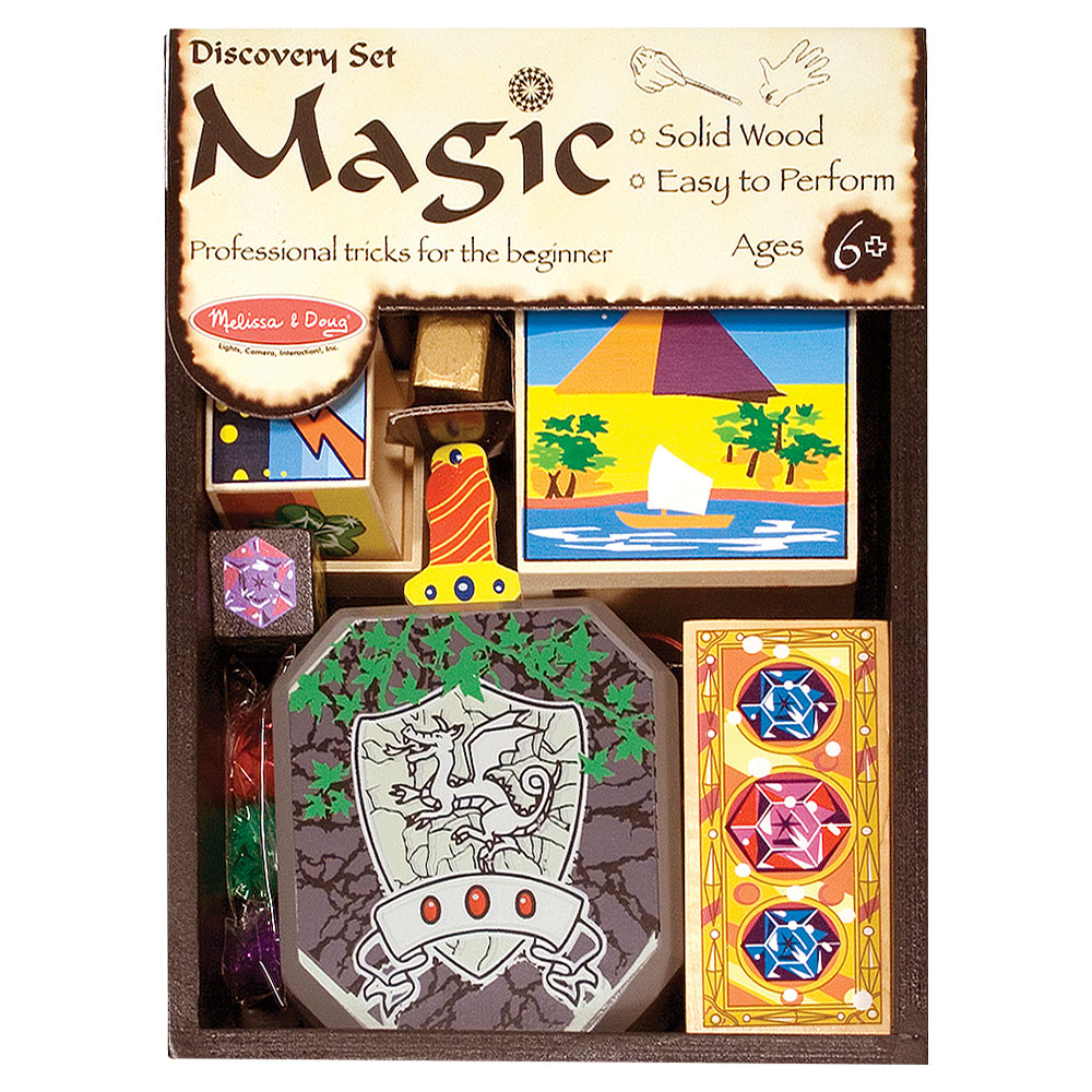 Melissa And Doug Discovery Wooden Magic Set
