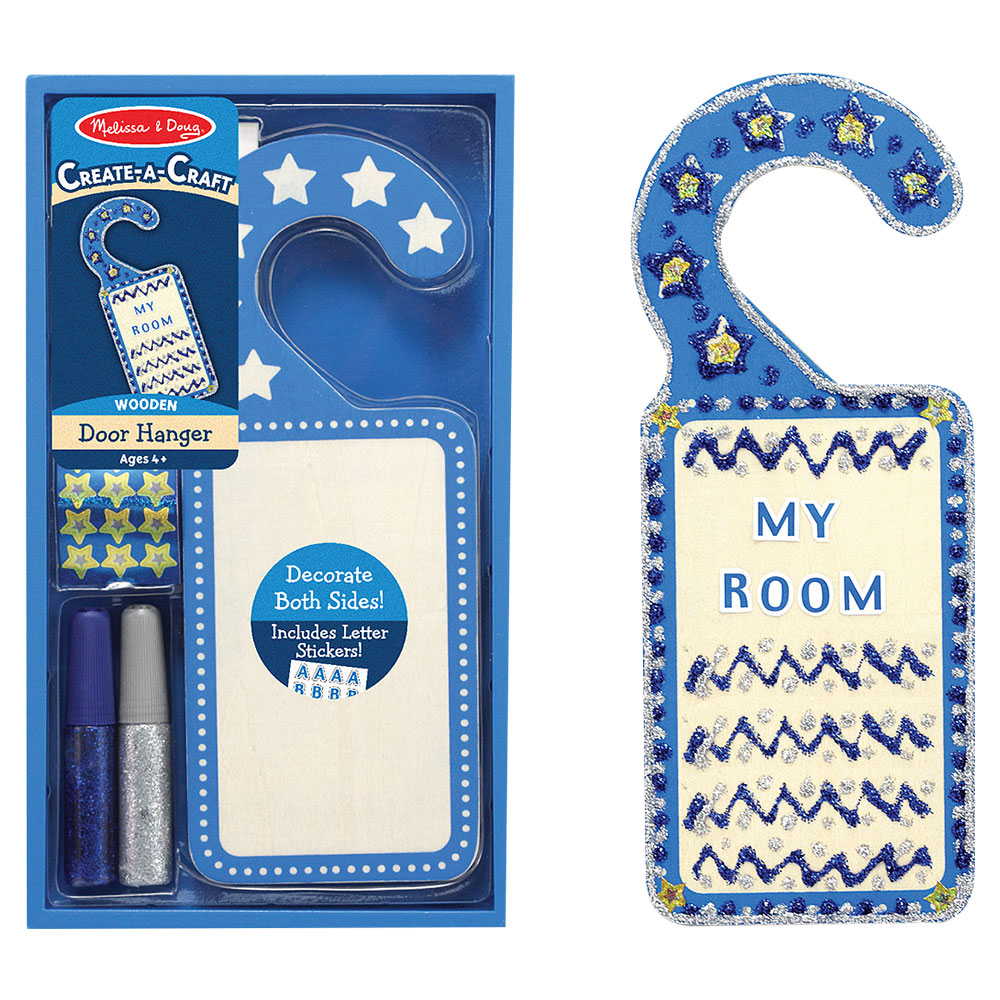 Melissa And Doug Door Hanger Blue