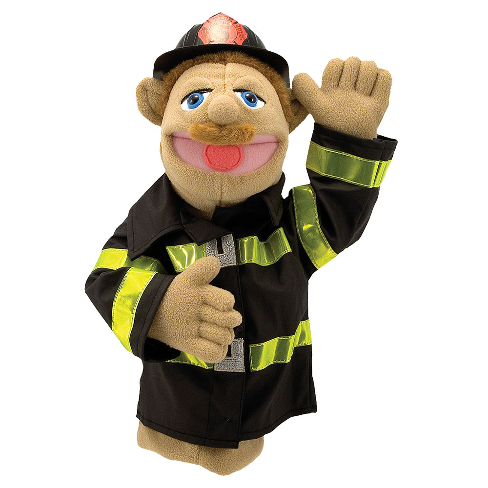 Melissa And Doug Firefighter Puppet