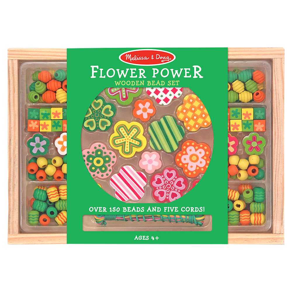 Melissa And Doug Flower Power Bead Set