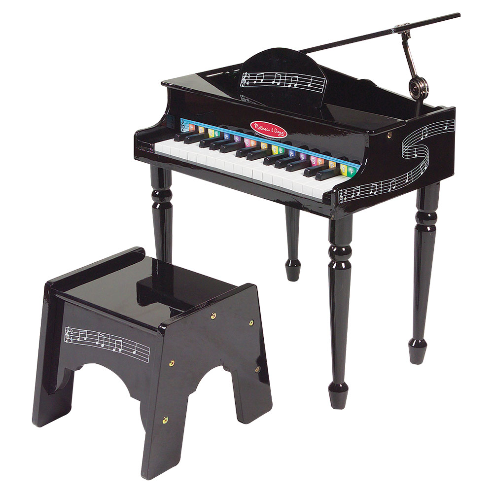 Melissa And Doug Grand Piano Classic Toy Musical Instrument