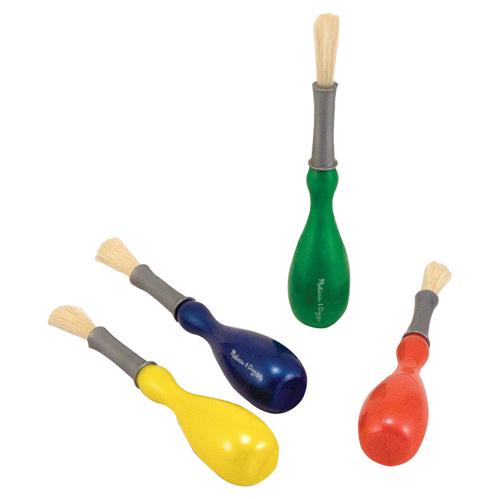 Melissa And Doug Jumbo Paint Brushes (set of 4)