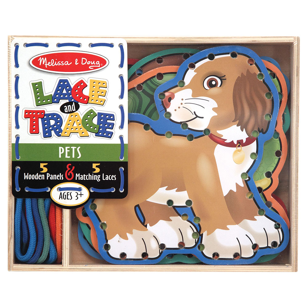 Melissa And Doug Lace And Trace Pets