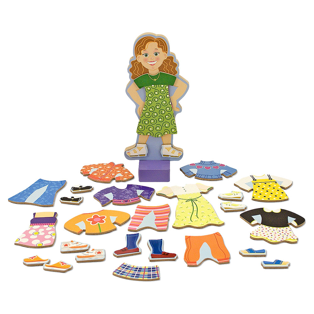 Melissa And Doug Maggie Leigh Magnetic Dress-Up