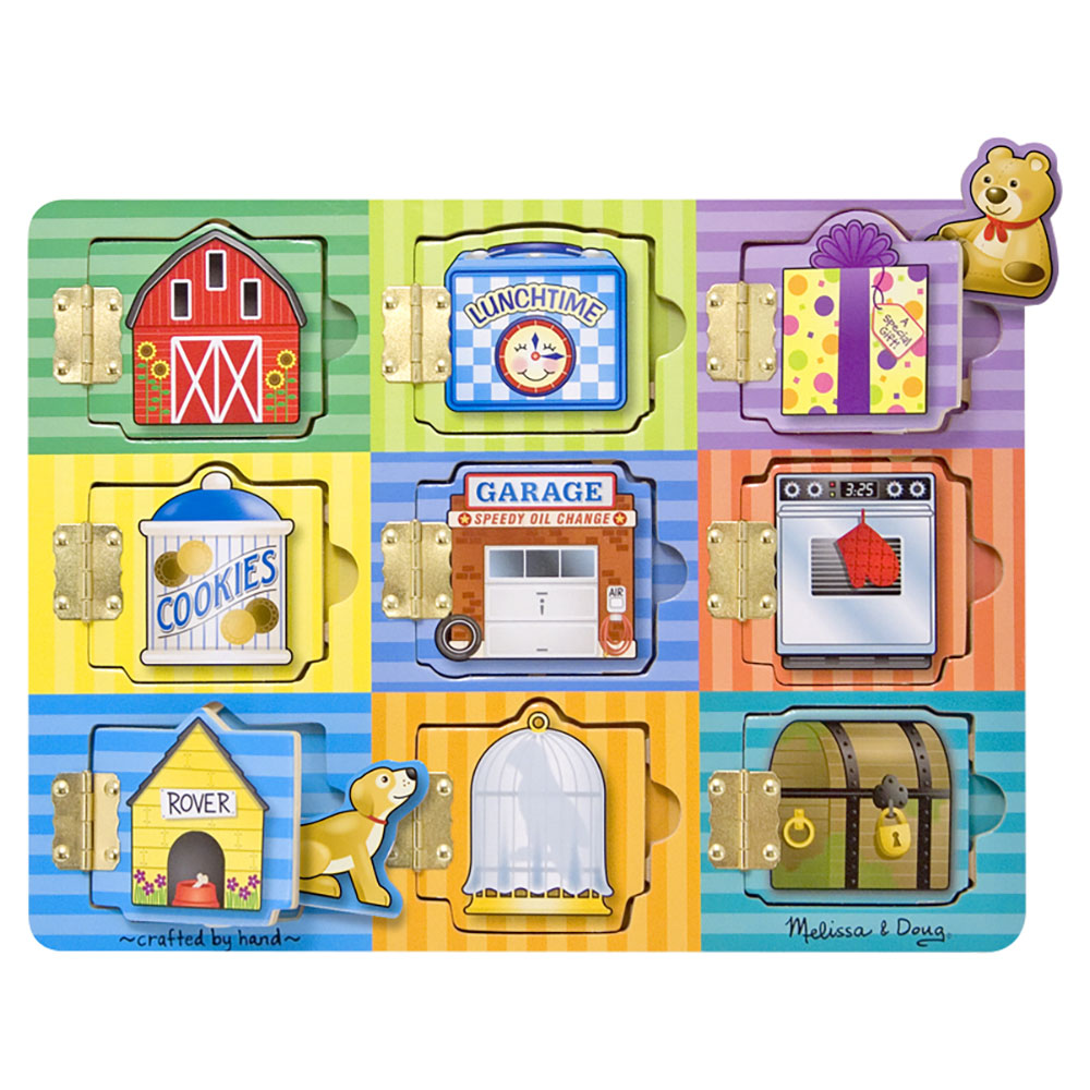 Melissa And Doug Magnetic Hide And Seek Board Game