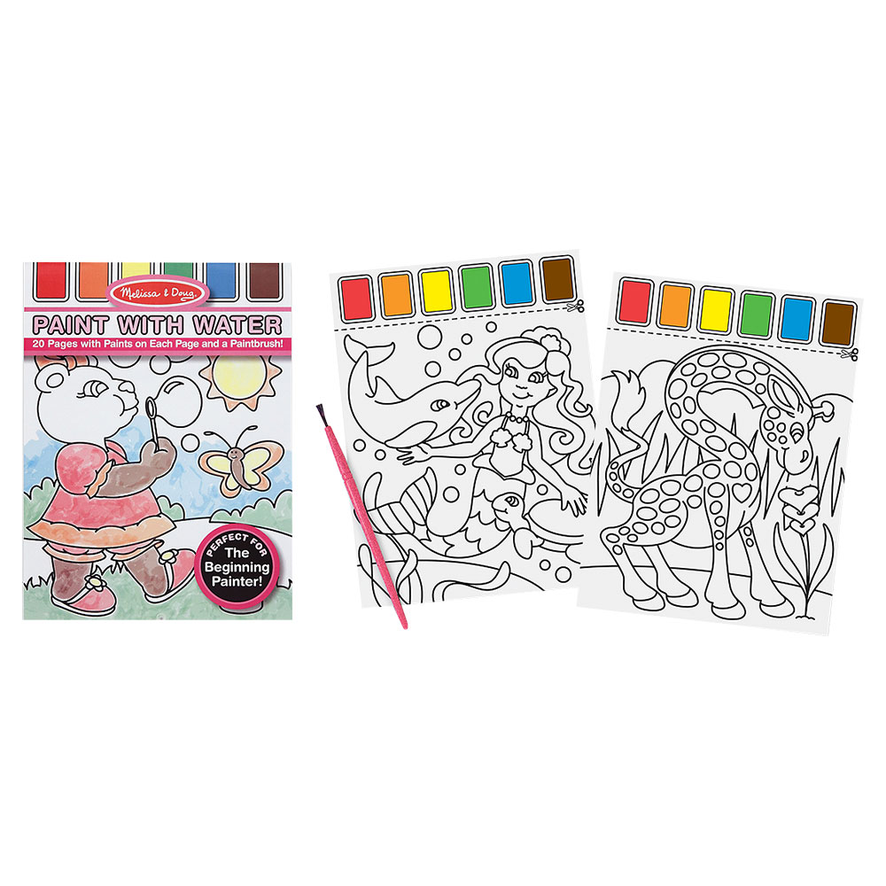 Melissa And Doug Paint With Water - Pink