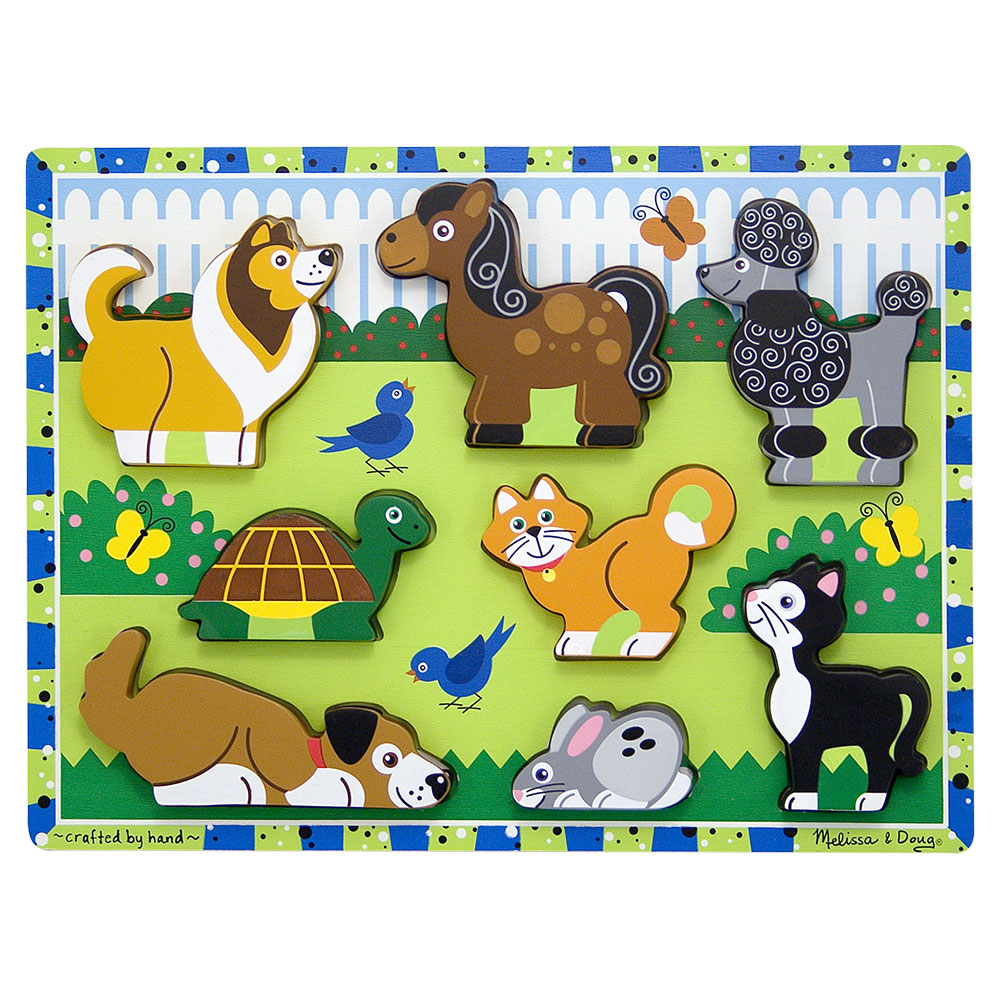 Melissa And Doug Pets Chunky Puzzle