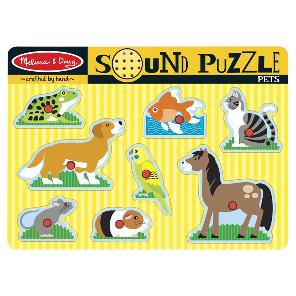 Melissa And Doug Pets Sound Puzzle