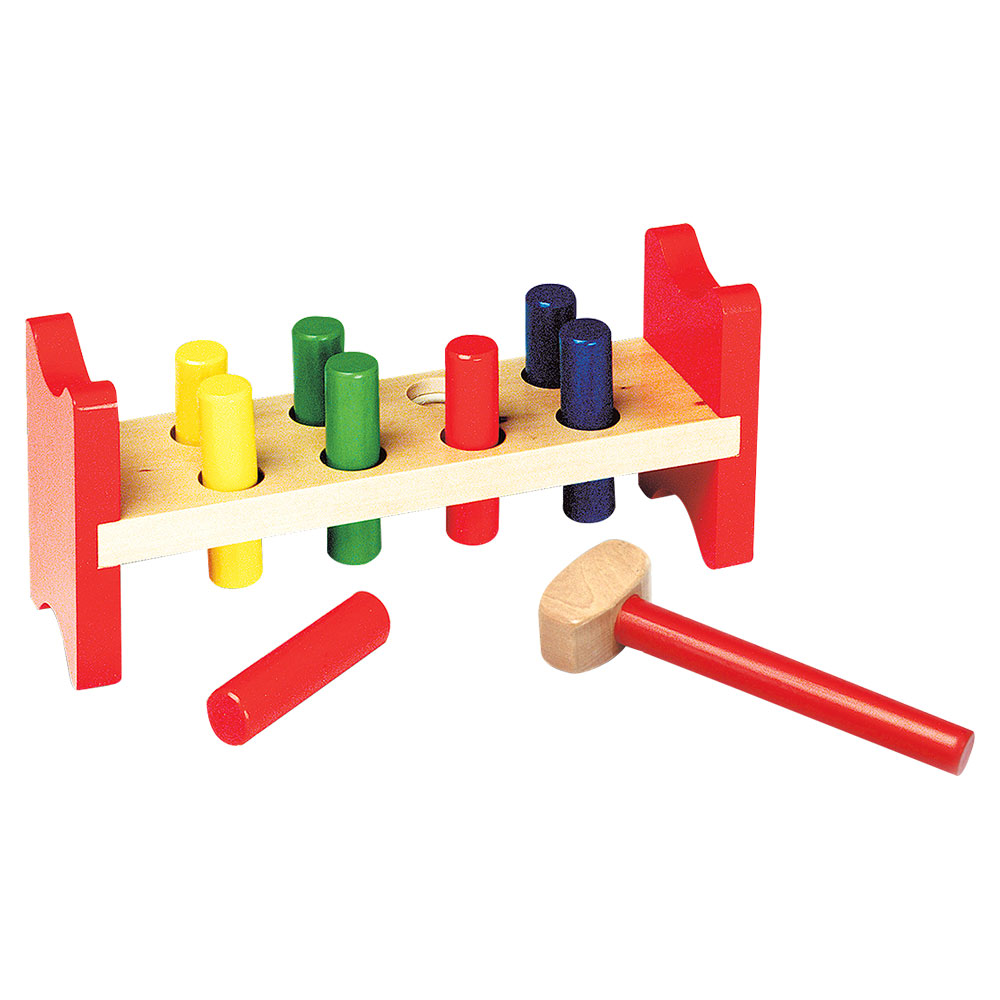 melissa and doug peg and hammer