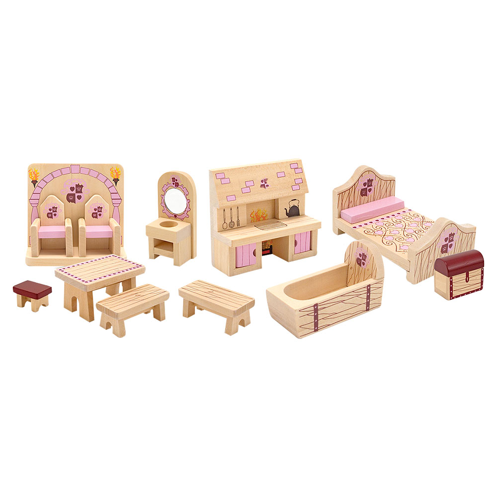 Melissa And Doug Princess Castle Furniture Set