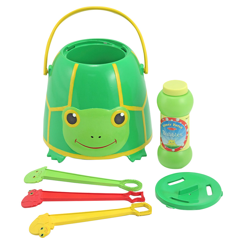 Melissa And Doug Sunny Patch Tootle Turtle Bubble Bucket