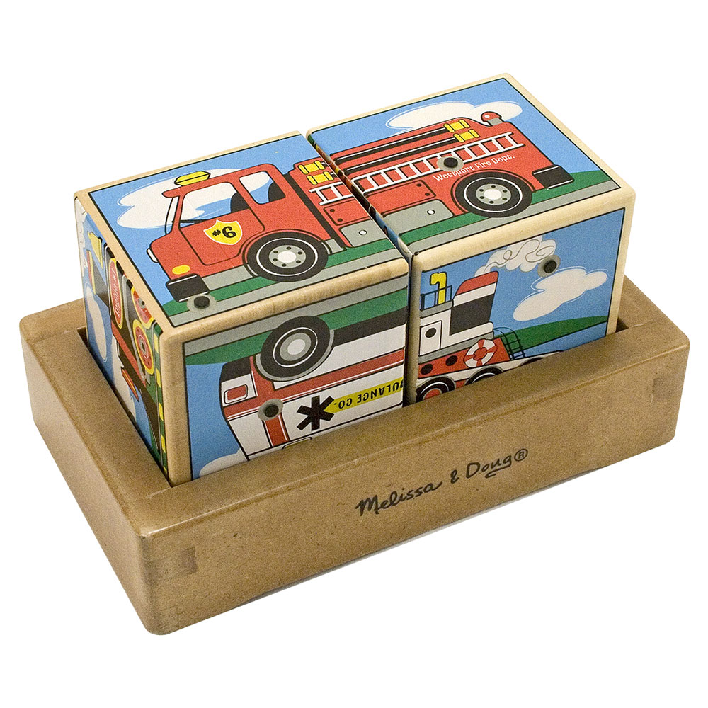 Melissa And Doug Vehicles Sound Blocks