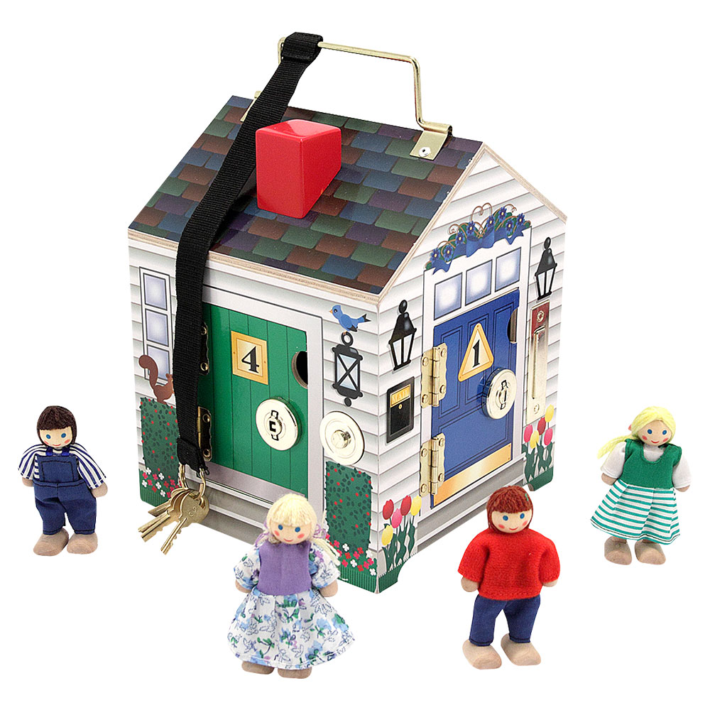 Melissa And Doug Wooden Doorbell House