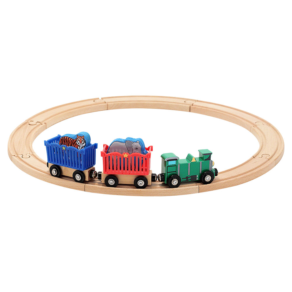 Melissa And Doug Zoo Animal Train Set
