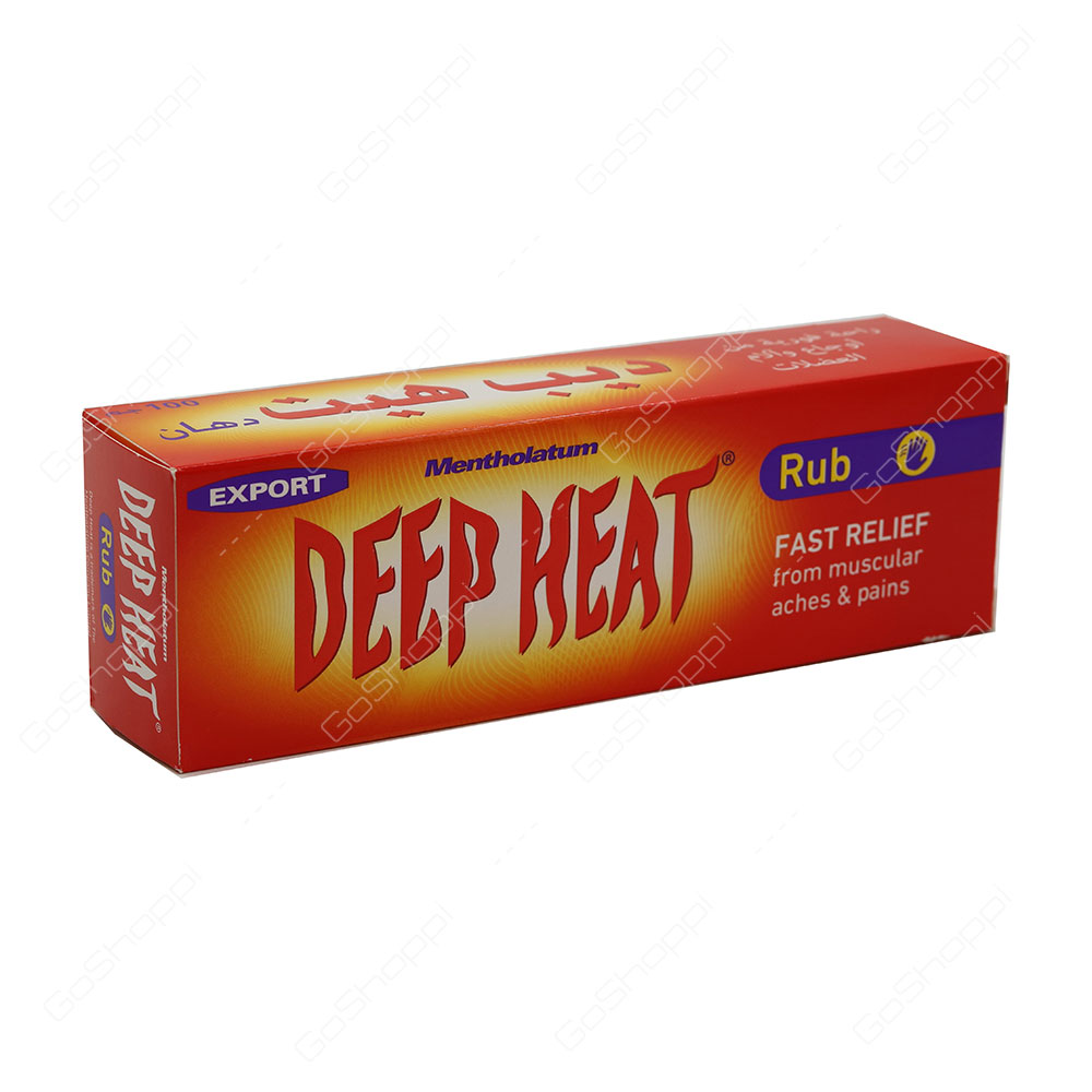Mentholatum Deep Heat Rub Fast Relief 100 g