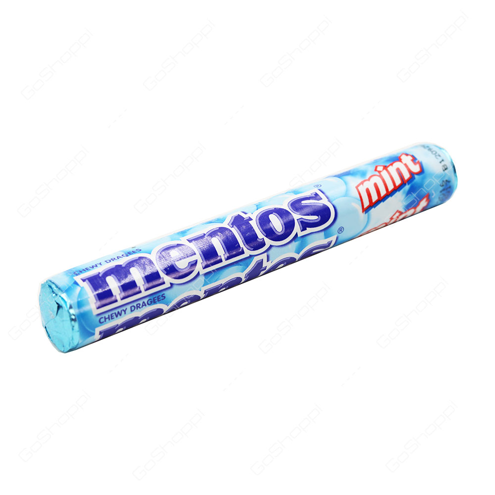 Mentos Chewy Dragees Mint 38 g