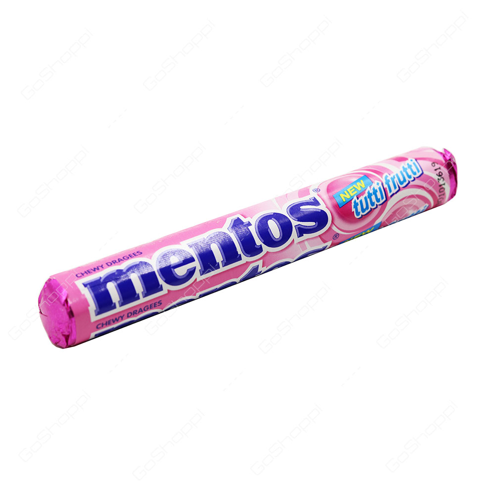 Mentos Chewy Dragees New Tutti Frutti 38 g