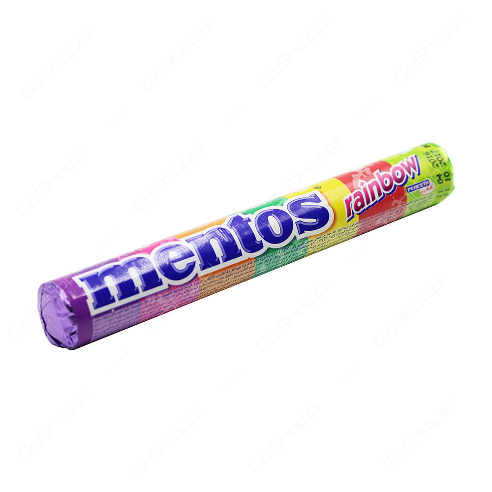 Mentos Chewy Dragees Rainbow 38 g