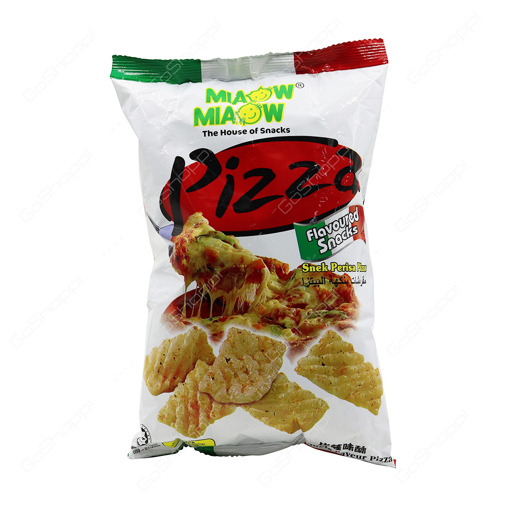 Miaow Miaow Pizza Flavoured Snacks  60 g