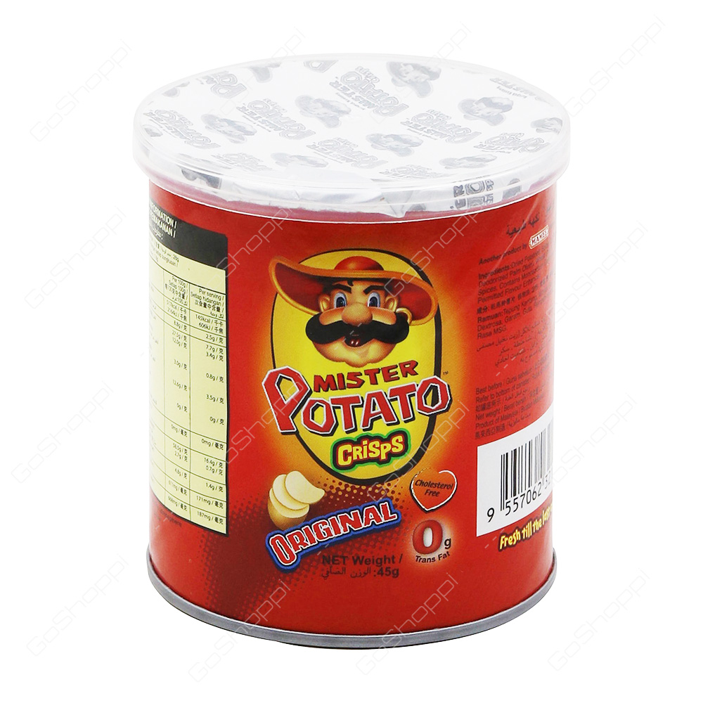 Mister Potato Crisps Original 45 g