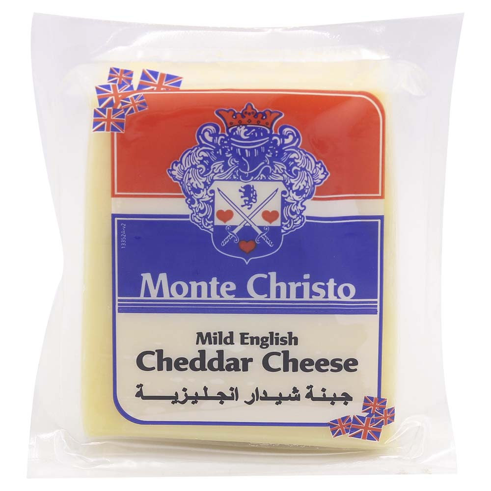 Monte Christo Mild English Cheddar Cheese White 200g