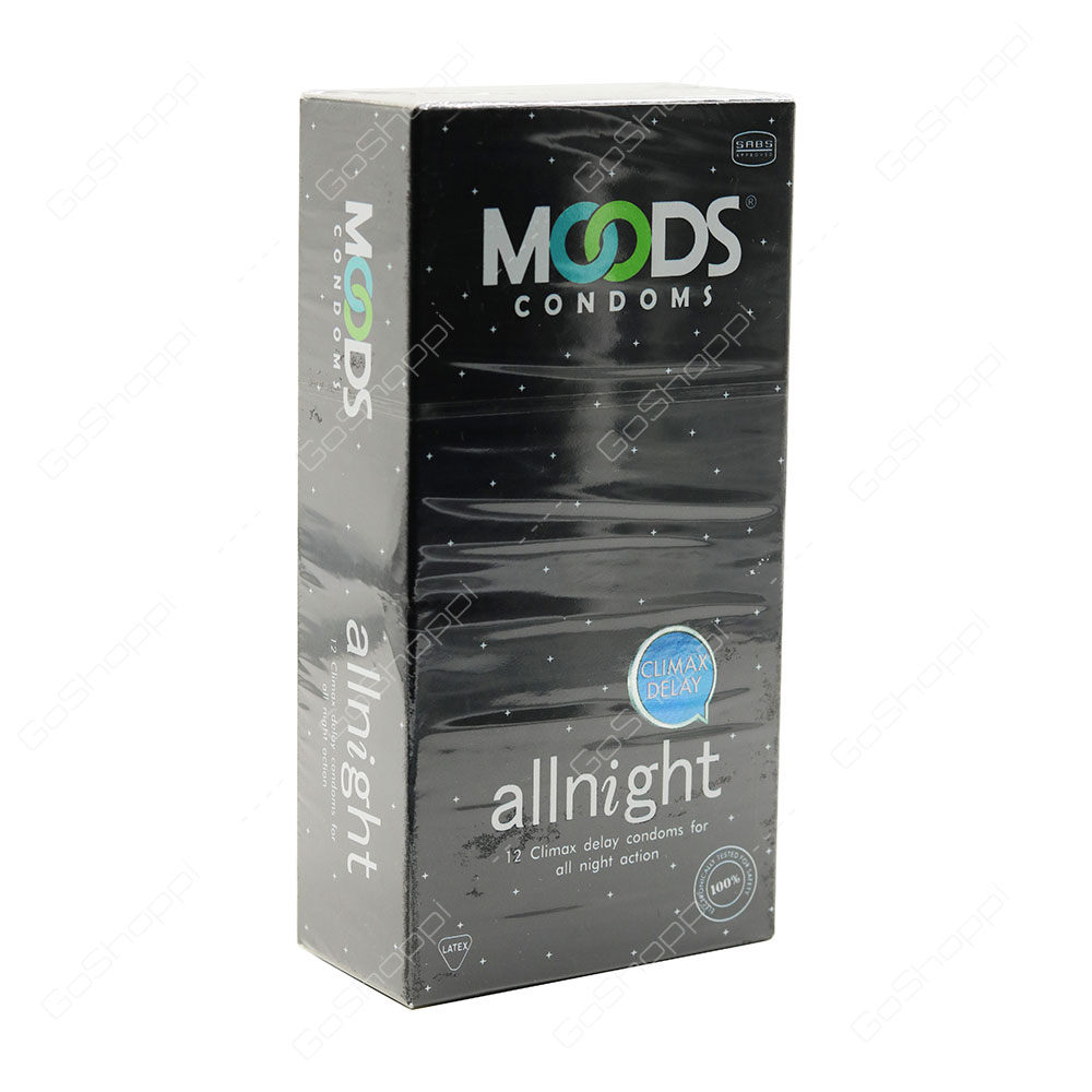 Moods Allnight Condoms 12 Pcs Buy Online