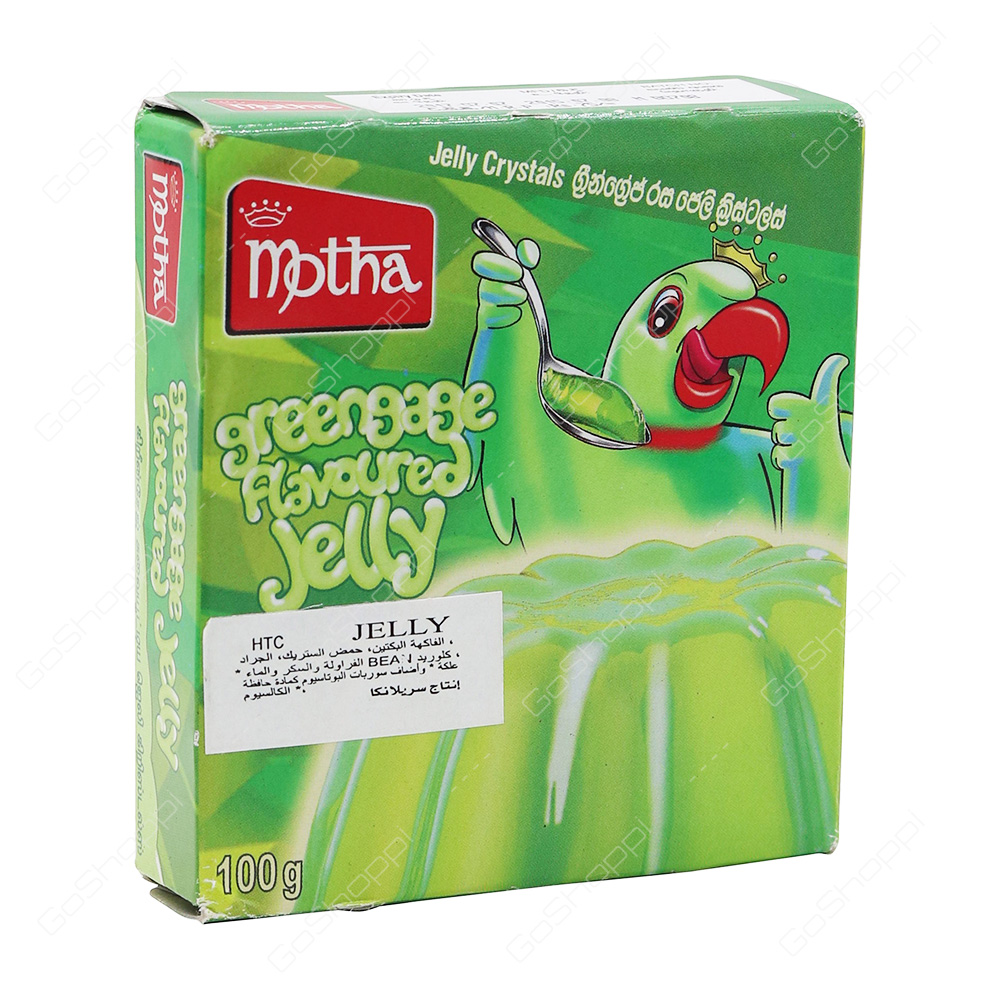 Motha Greengage Flavoured Jelly 100 g