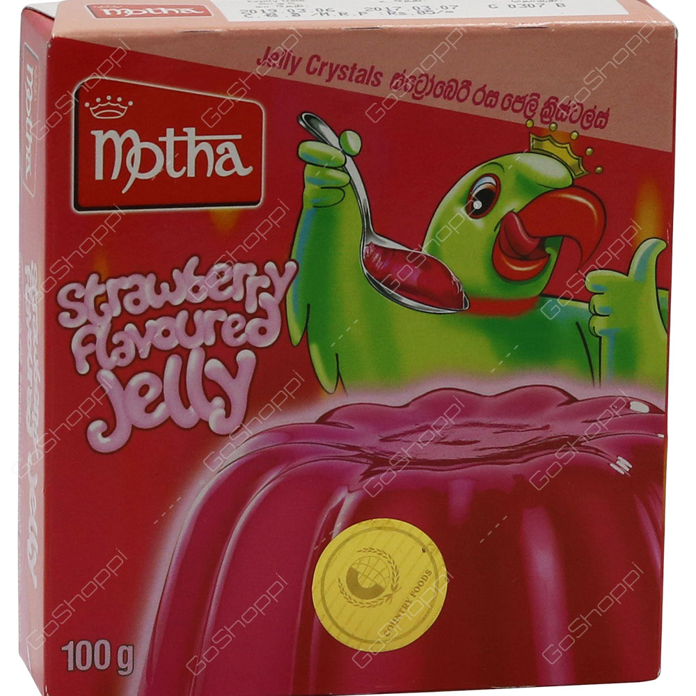 Motha Strawberry Flavoured Jelly 100 g
