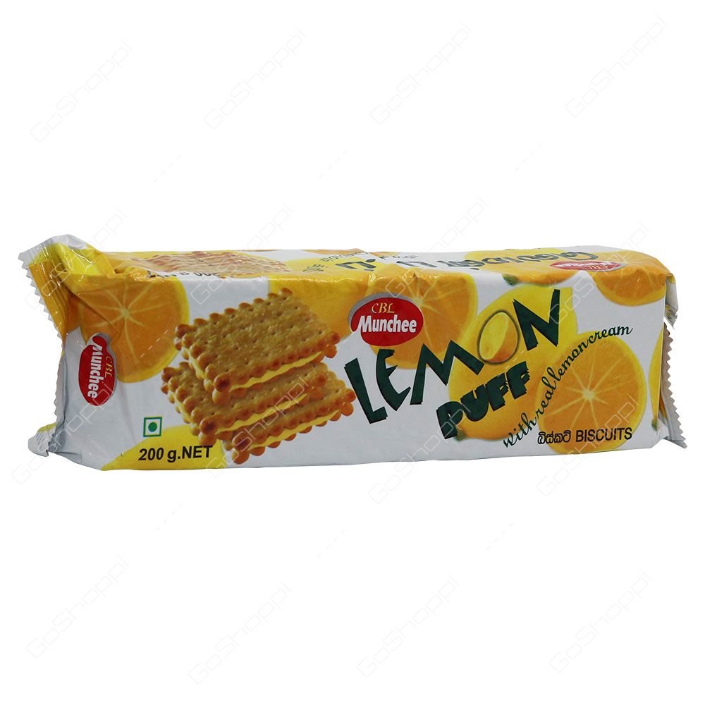 CBL Munchee Lemon Puff Biscuits 200 g